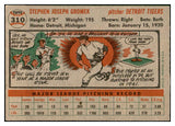 1956 Topps Baseball #310 Steve Gromek Tigers EX-MT 535353