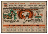 1956 Topps Baseball #310 Steve Gromek Tigers EX-MT 535354