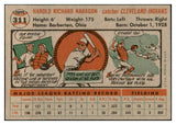 1956 Topps Baseball #311 Hal Naragon Indians EX-MT 535355