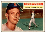 1956 Topps Baseball #313 Gene Stephens Red Sox EX-MT 535356