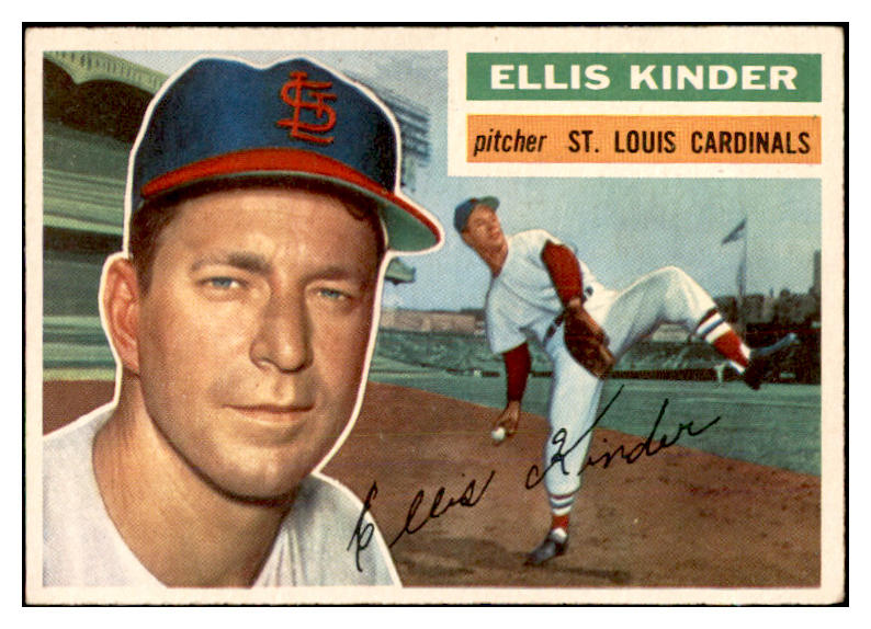 1956 Topps Baseball #336 Ellis Kinder Cardinals EX-MT 535389