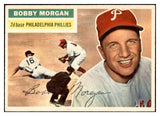 1956 Topps Baseball #337 Bobby Morgan Phillies EX-MT 535391
