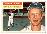 1956 Topps Baseball #338 Jim Delsing Tigers EX-MT 535392