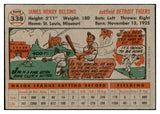 1956 Topps Baseball #338 Jim Delsing Tigers EX-MT 535393