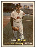 1957 Topps Baseball #008 Don Mossi Indians EX-MT 535398