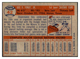 1957 Topps Baseball #042 Dee Fondy Cubs EX-MT 535406