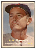 1957 Topps Baseball #064 Pete Runnels Senators EX-MT 535416