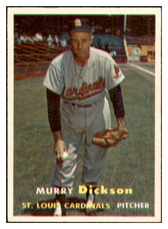 1957 Topps Baseball #071 Murry Dickson Cardinals EX-MT 535421