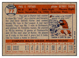 1957 Topps Baseball #077 Paul Foytack Tigers EX-MT 535423