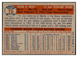 1957 Topps Baseball #078 Vic Wertz Indians EX-MT 535424