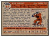 1957 Topps Baseball #084 Moe Drabowsky Cubs EX-MT 535427