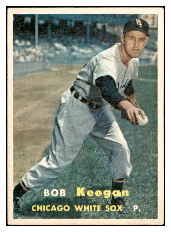 1957 Topps Baseball #099 Bob Keegan White Sox EX-MT 535430