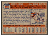 1957 Topps Baseball #099 Bob Keegan White Sox EX-MT 535430