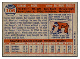 1957 Topps Baseball #106 Ray Moore Orioles EX-MT 535433