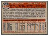 1957 Topps Baseball #128 Ed Bailey Reds EX-MT 535440