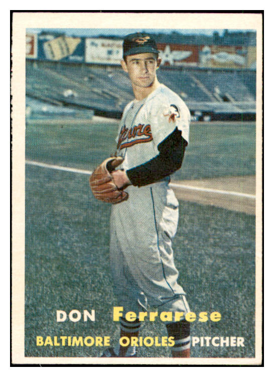 1957 Topps Baseball #146 Don Ferrarese Orioles EX-MT 535447