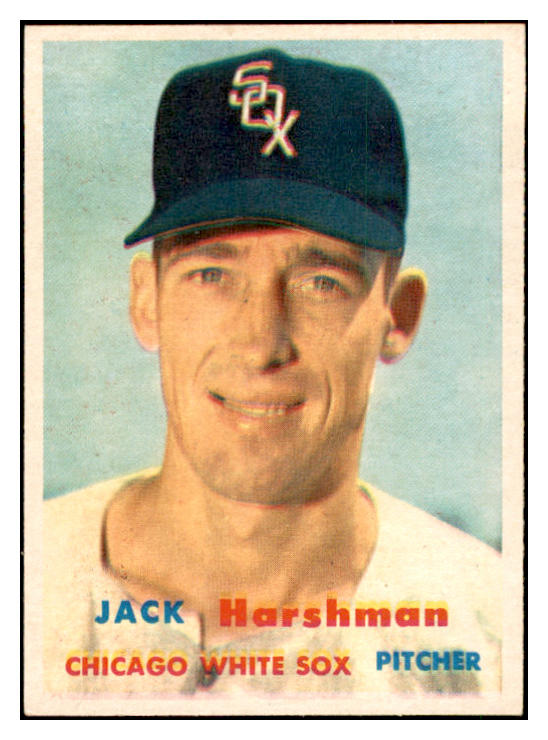 1957 Topps Baseball #152 Jack Harshman White Sox EX-MT 535451