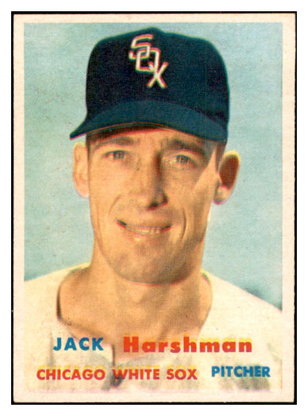 1957 Topps Baseball #152 Jack Harshman White Sox EX-MT 535451