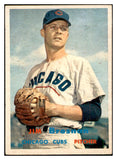 1957 Topps Baseball #155 Jim Brosnan Cubs EX-MT 535452