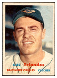 1957 Topps Baseball #156 Gus Triandos Orioles EX-MT 535453