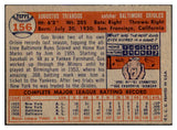 1957 Topps Baseball #156 Gus Triandos Orioles EX-MT 535453