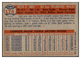 1957 Topps Baseball #174 Willie Jones Phillies EX-MT 535461