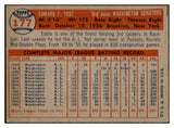 1957 Topps Baseball #177 Eddie Yost Senators EX-MT 535462