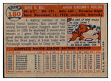 1957 Topps Baseball #180 Gus Bell Reds EX-MT 535463