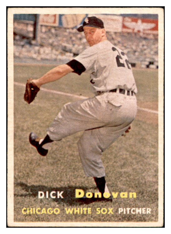 1957 Topps Baseball #181 Dick Donovan White Sox EX-MT 535464