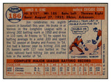1957 Topps Baseball #186 Jim King Cubs EX-MT 535466