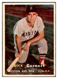 1957 Topps Baseball #202 Dick Gernert Red Sox EX-MT 535472