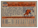 1957 Topps Baseball #205 Charley Maxwell Tigers EX-MT 535473