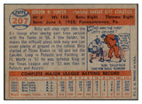 1957 Topps Baseball #207 Billy Hunter A's EX-MT 535475