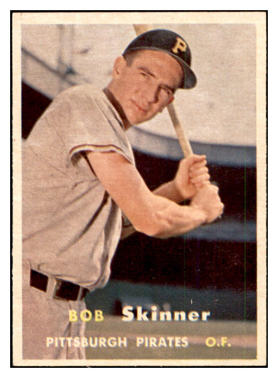 1957 Topps Baseball #209 Bob Skinner Pirates EX-MT 535476