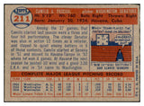 1957 Topps Baseball #211 Camilo Pascual Senators EX-MT 535477