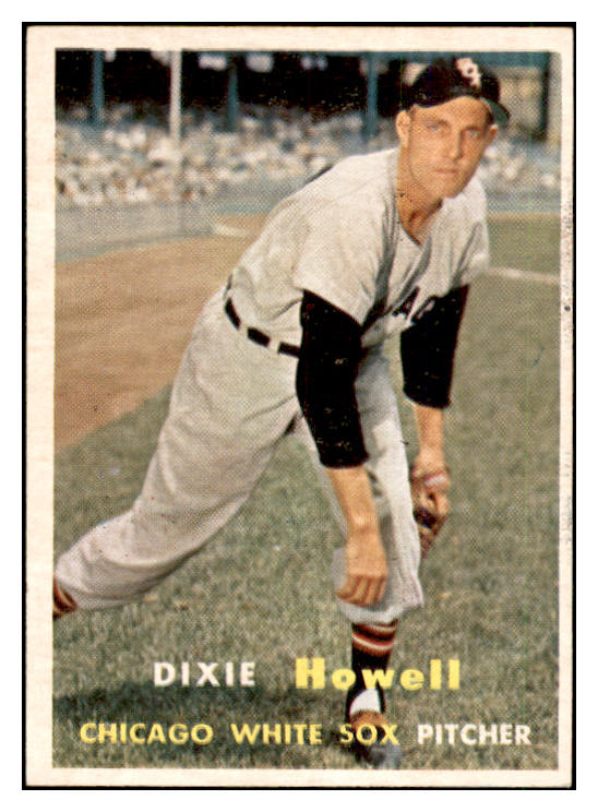 1957 Topps Baseball #221 Dixie Howell White Sox EX-MT 535482