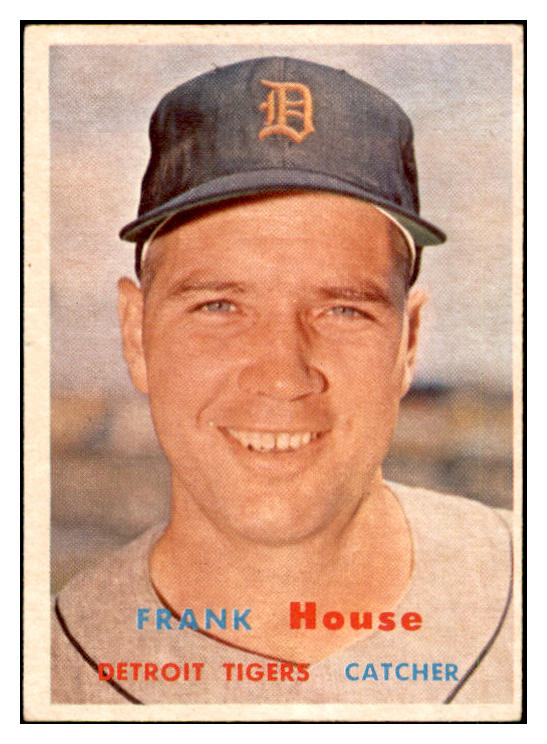 1957 Topps Baseball #223 Frank House Tigers EX-MT 535483