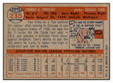 1957 Topps Baseball #235 Tom Poholsky Cubs EX-MT 535489