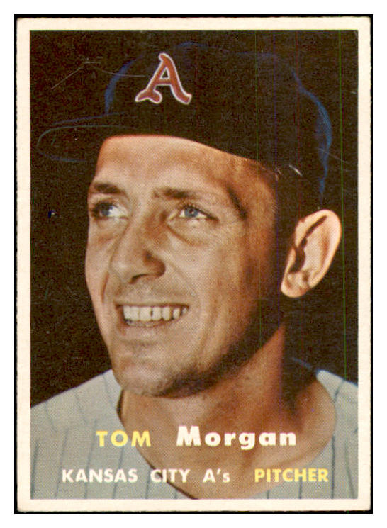 1957 Topps Baseball #239 Tom Morgan A's EX-MT 535492