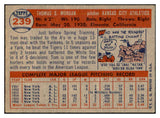 1957 Topps Baseball #239 Tom Morgan A's EX-MT 535492