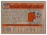 1957 Topps Baseball #256 Ronnie Kline Pirates EX-MT 535498