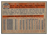 1957 Topps Baseball #260 Del Ennis Cardinals EX-MT 535501