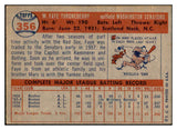 1957 Topps Baseball #356 Faye Throneberry Senators EX-MT 535503