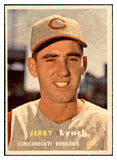 1957 Topps Baseball #358 Jerry Lynch Reds EX-MT 535505