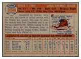 1957 Topps Baseball #358 Jerry Lynch Reds EX-MT 535505