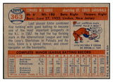 1957 Topps Baseball #363 Eddie Kasko Cardinals EX-MT 535508