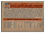 1957 Topps Baseball #364 Cal Mclish Indians EX-MT 535509