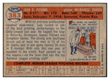 1957 Topps Baseball #383 Juan Pizarro Braves EX-MT 535521