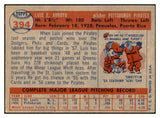 1957 Topps Baseball #394 Luis Arroyo Pirates EX-MT 535527