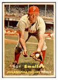 1957 Topps Baseball #397 Roy Smalley Phillies EX-MT 535529